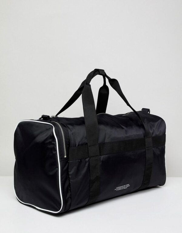 Túi Adidas Originals Adicolor Duffle Bag In Black CW0618 - Ảnh 3