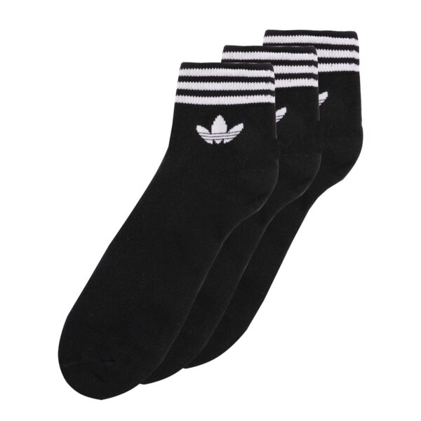 Tất Adidas Trefoil Ankle Socks Black AZ5523 - Ảnh 2