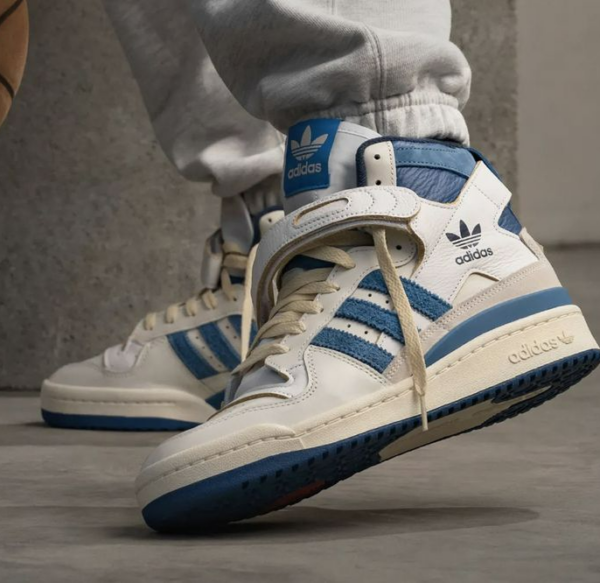 Giày Adidas Forum Low J 'White Royal Blue' FY7974 - Ảnh 5