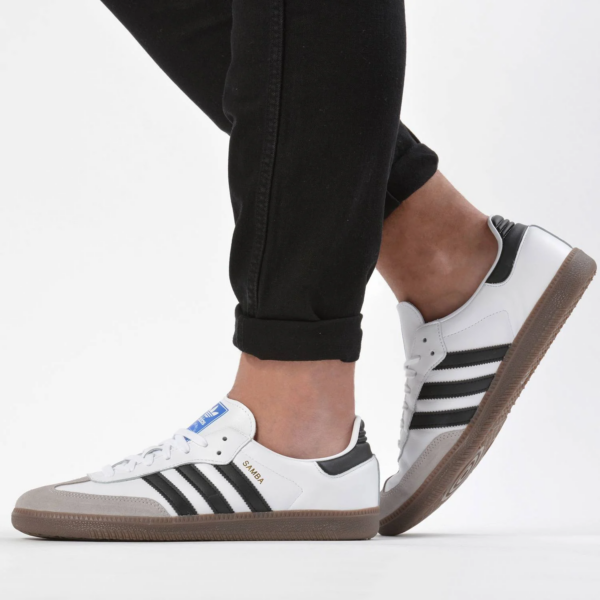 Giày Adidas Samba OG 'White Black Gum' B75806 - Ảnh 4