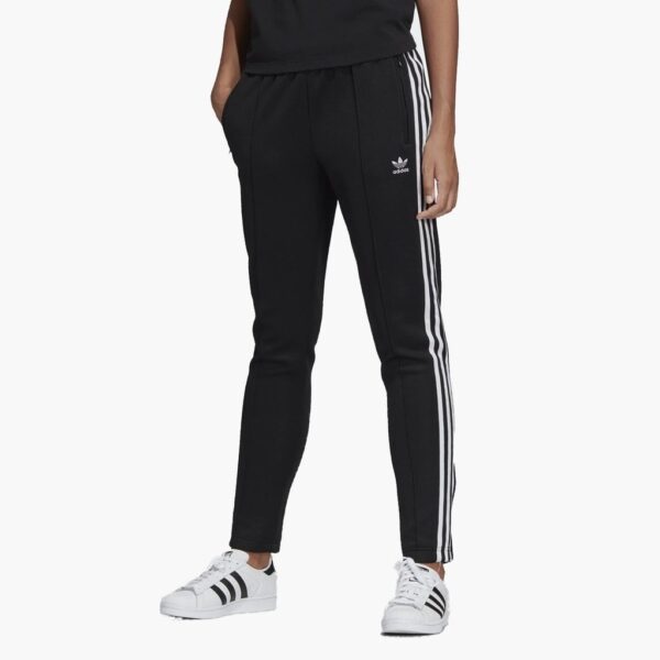 Quần Adidas Women's SST Track Pants in Black and White CE2400 - Ảnh 3