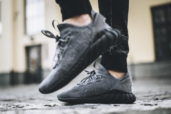 Giày Adidas Tubular Doom Sock Primeknit 'Grey' BY3564 - Ảnh 5
