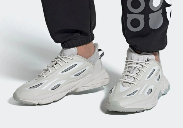 Giày Adidas Ozweego Celox Grey One Grey Light Blue G57954 - Ảnh 9