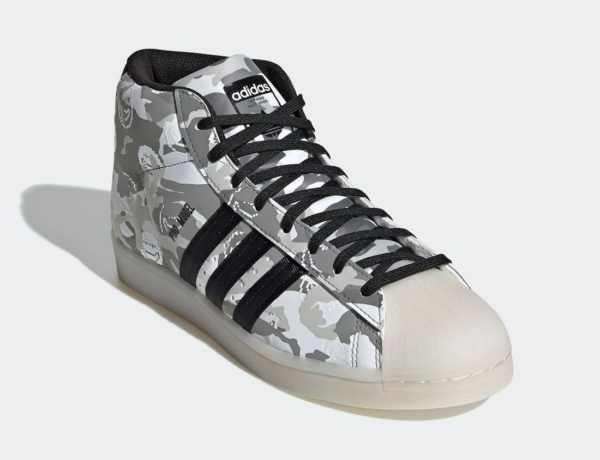 Giày Adidas Pro Model Features Camo and Smiling Emoji Print GZ7812 - Ảnh 5