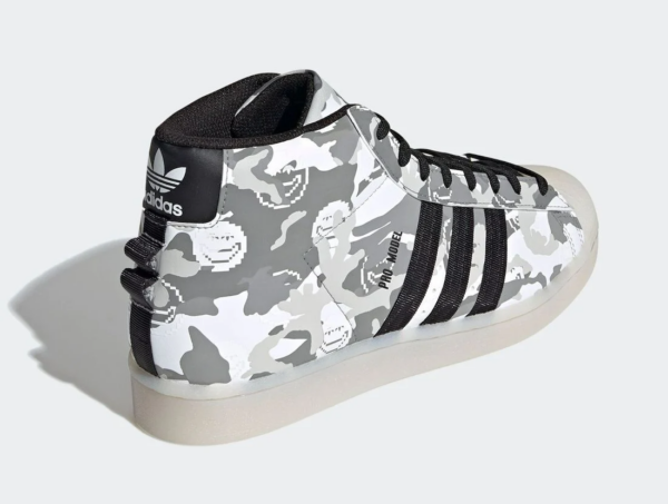 Giày Adidas Pro Model Features Camo and Smiling Emoji Print GZ7812 - Ảnh 7