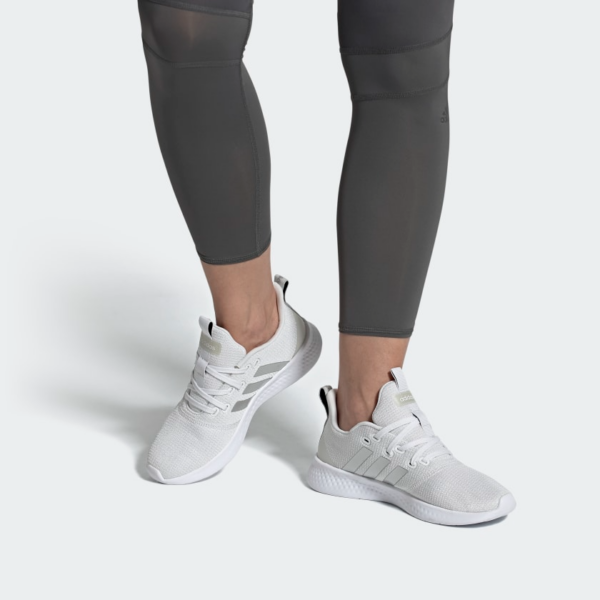 Giày Adidas Wmns Puremotion 'White Silver Metallic' FW3264 - Ảnh 6