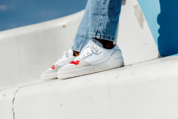 Giày Adidas Rivalry Low 'White Glory Red' EF6418 - Ảnh 4
