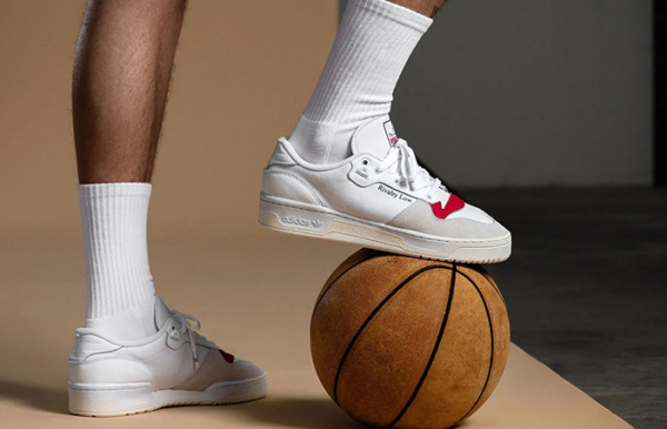 Giày Adidas Rivalry Low 'White Glory Red' EF6418 - Ảnh 5