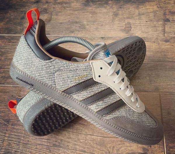 Giày Adidas Samba Fox 'Dark Brown' H04942 - Ảnh 2