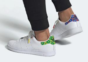 Giay Adidas Stan Smith 'White Aztec' FW3273