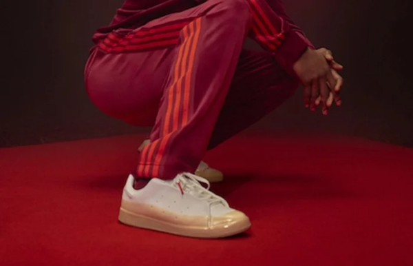 Giày Adidas Ivy Park x Stan Smith Dipped 'Ivy Heart' GW9717 - Ảnh 3