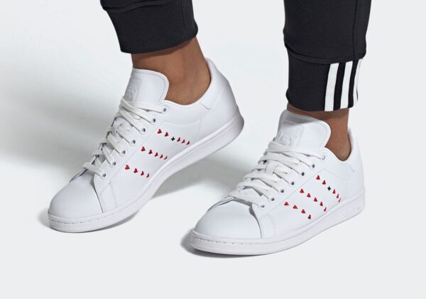 Giày Adidas Stan Smith Heart EG5811 - Ảnh 4