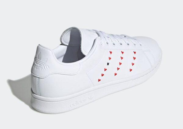 Giày Adidas Stan Smith Heart EG5811 - Ảnh 5