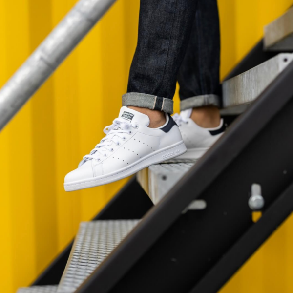Giày Adidas Stan Smith 'Mid Navy' M20325 - Ảnh 6