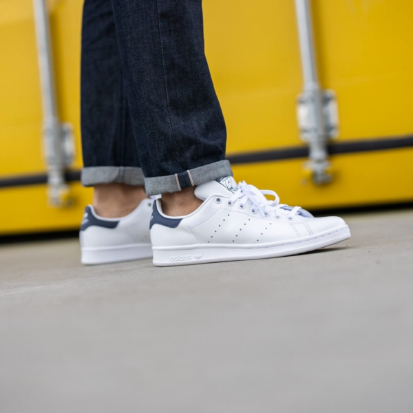 Giày Adidas Stan Smith 'Mid Navy' M20325 - Ảnh 3