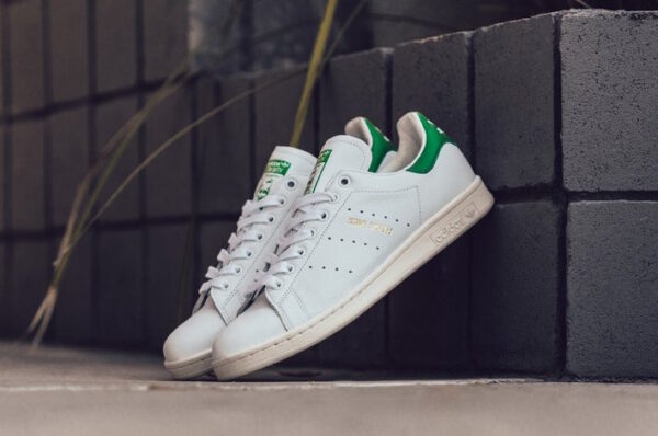Giày Adidas Stan Smith OG Tumbled Leather S75074 - Ảnh 3