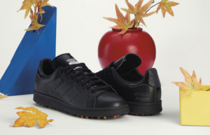 Giay Adidas Stan Smith Primegreen LE Spikeless Golf 'Triple Black' GZ6482