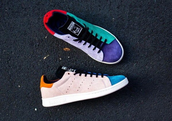 GIày Adidas Stan Smith Recon 'Pink Lush Blue' EF4974 - Ảnh 3