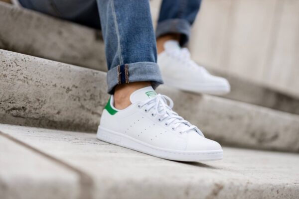 Giày Adidas Stan Smith Vegan 'Green' FU9612 - Ảnh 5