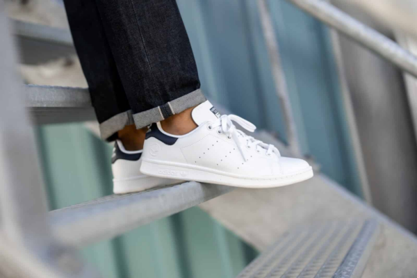 Giày Adidas Stan Smith Vegan 'White' FU9611 - Ảnh 2