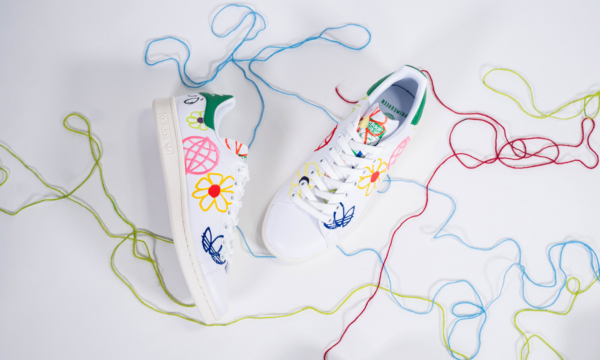 Giày Adidas Wmns Stan Smith 'Large Doodles' FX5653 - Ảnh 7