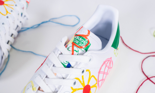 Giày Adidas Wmns Stan Smith 'Large Doodles' FX5653 - Ảnh 8