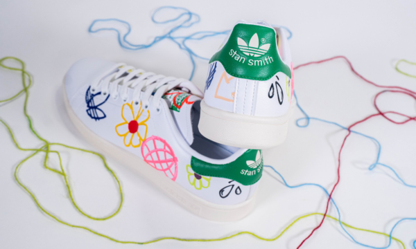 Giày Adidas Wmns Stan Smith 'Large Doodles' FX5653 - Ảnh 6