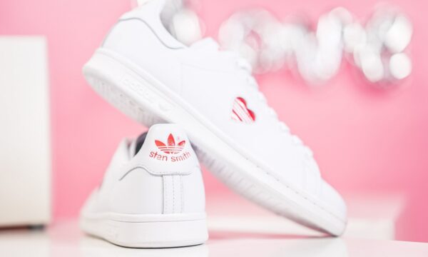 Giày Adidas Stan Smith White Red 'Valentines Day Pack' G27893 - Ảnh 11