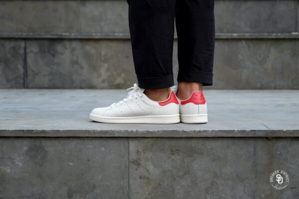 Giày Adidas Stan Smith Vintage 'Collegiate Red' B37898 - Ảnh 3