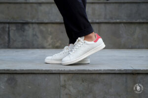 Alternative view of Giày Adidas Stan Smith Vintage 'Collegiate Red' B37898