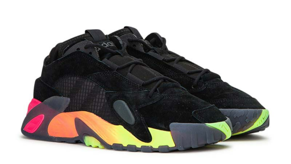 Giày Adidas Streetball Black Yellow Pink EF1906 - Ảnh 2