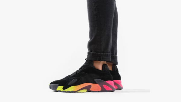 Giày Adidas Streetball Black Yellow Pink EF9606 - Ảnh 2
