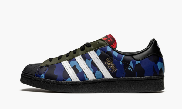 Giày Adidas BAPE x Superstar 'Mixed Camo' GZ8982 - Ảnh 2