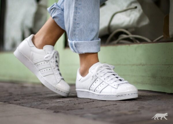 Giày Adidas Superstar Foundation 'Triple White' B23641 - Ảnh 7