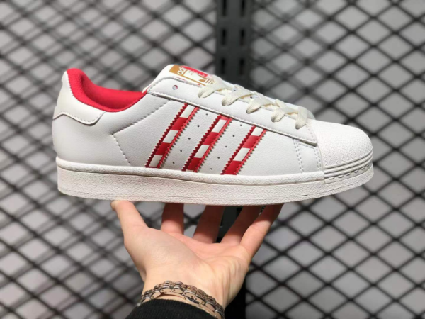 Giày Adidas Superstar Christmas 'Cloud White' GZ4715 - Ảnh 4