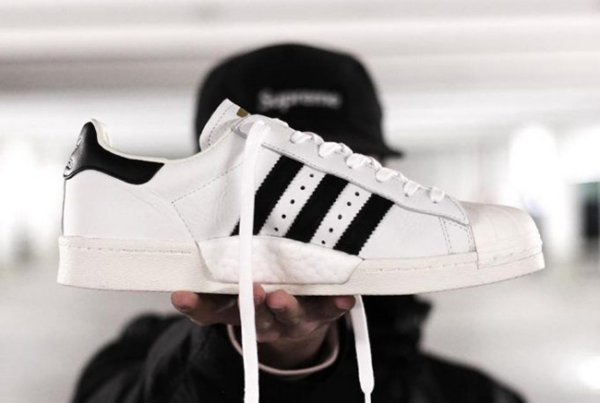 Giày Adidas Superstar Boost 'White' BB0188 - Ảnh 4