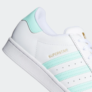 Alternative view of Giày Adidas Superstar 'White Clear Mint' GX2538