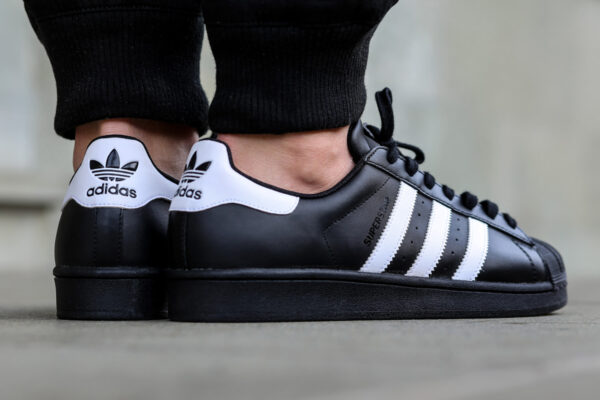 Giày Adidas Superstar Foundation 'Black White' B27140 - Ảnh 3