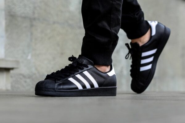 Giày Adidas Superstar Foundation 'Black White' B27140 - Ảnh 6