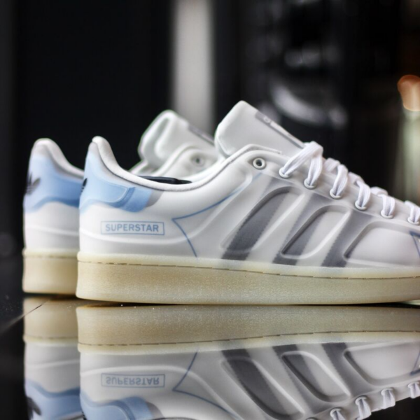 Giày Adidas Superstar Future Shell 'White Blue' FX5551 - Ảnh 4