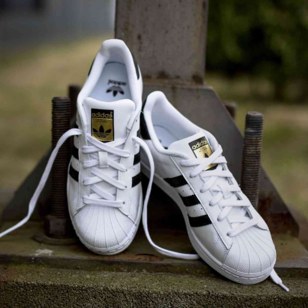 Giày Adidas Superstar J 'White Core Black' C77154 - Ảnh 3