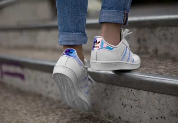 Giày Adidas Superstar J 'Iridescent' AQ6278 - Ảnh 5