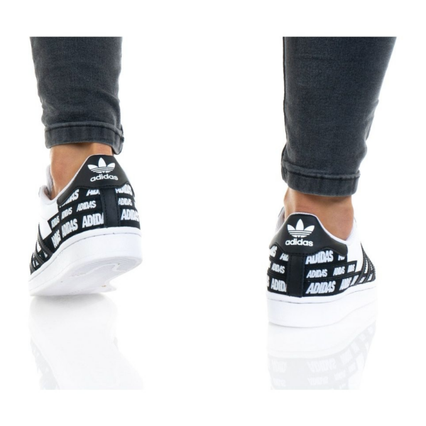 Giày Adidas Superstar J 'Wordmark Heel Stripe Cloud White' FX5871 - Ảnh 6