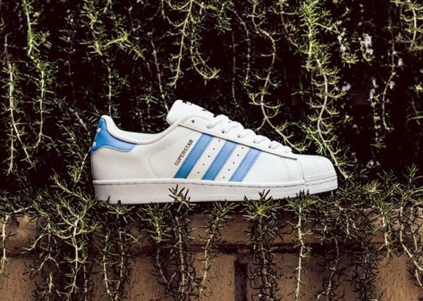Giày Adidas Superstar Foundation J 'Light Blue'  S81018 - Ảnh 3