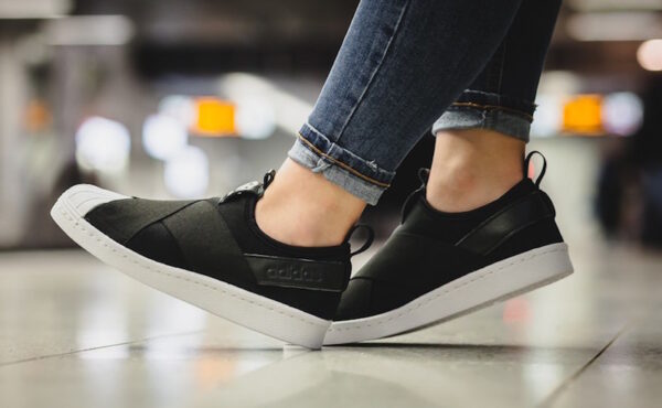 Giày Adidas Superstar Slip On 'Core Black' BZ0112 - Ảnh 6