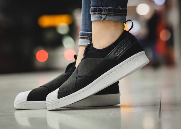 Giày Adidas Superstar Slip On 'Core Black' BZ0112 - Ảnh 3