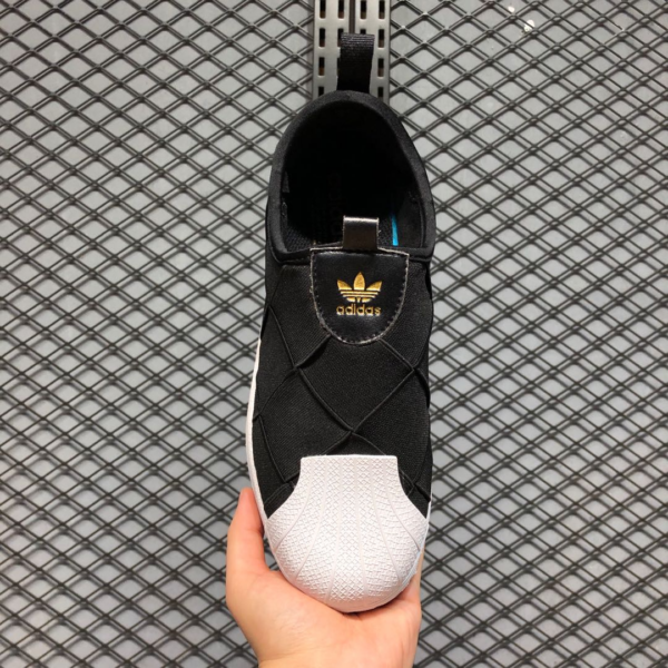 Giày Adidas Superstar Slip On 'Black' FV3187 - Ảnh 3