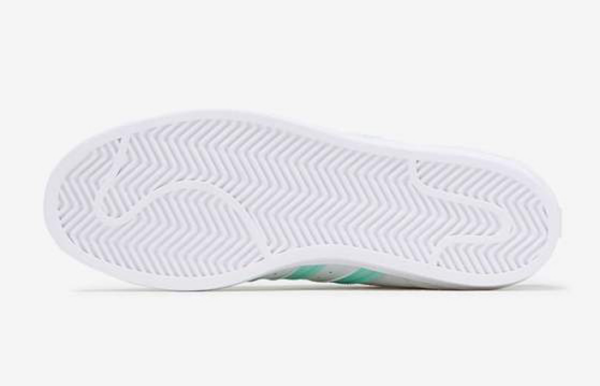 Giày Adidas Superstar 'White Clear Mint' GX2538 - Ảnh 4