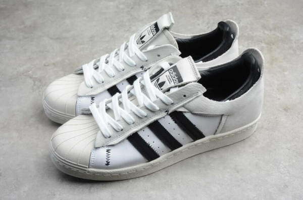 Giày Adidas Superstar WS2 Deconstructed 'Black Stripes' FV3024 - Ảnh 3