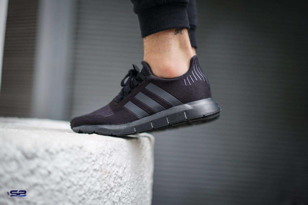 Giày Adidas Swift Run Triple Black CG6268 - Ảnh 5